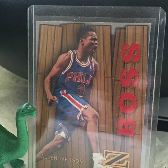 Allen Iverson 1997 NBA BOSS Card - Picture 2 of 6